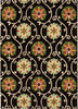 Nourison Suzani SUZ03 Black Area Rug Main Image