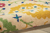 Nourison Suzani SUZ01 Ivory Area Rug Detail Image