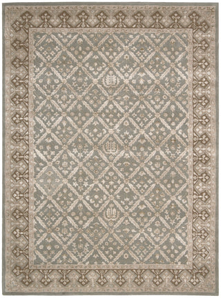 Nourison Symphony SYM01 Light Green Area Rug main image