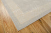 Nourison Symphony SYM09 Blue Mist Area Rug 8' X 10' Corner Shot