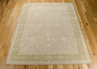 Nourison Symphony SYM09 Gold Oak Area Rug 8' X 10' Floor Shot