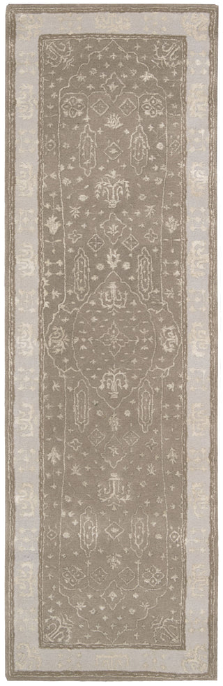 Nourison Symphony SYM09 Warm Taupe Area Rug 3' X 8'