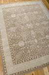 Nourison Symphony SYM09 Warm Taupe Area Rug 8' X 10' Floor Shot Feature