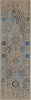 Nourison Symphony SYM14 Ivory Blue Area Rug