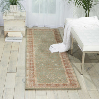 Nourison Symphony SYM01 Light Green Area Rug Room Image