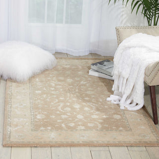 Nourison Symphony SYM04 Latte Area Rug Room Image Feature