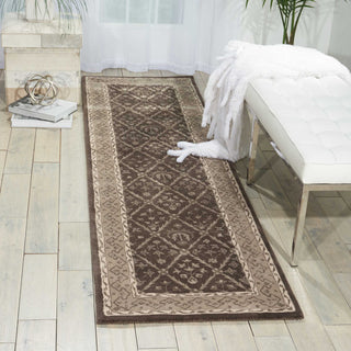 Nourison Symphony SYM05 Charcoal Area Rug Room Image Feature