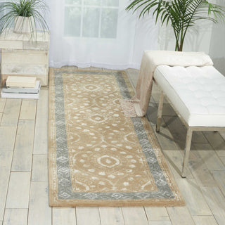 Nourison Symphony SYM07 Taupe Area Rug Room Image