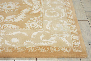 Nourison Symphony SYM08 Gold Area Rug Detail Image