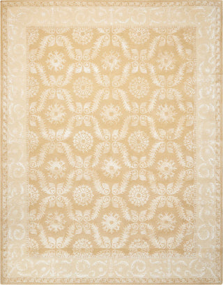 Nourison Symphony SYM08 Gold Area Rug Main Image