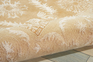 Nourison Symphony SYM08 Gold Area Rug Detail Image