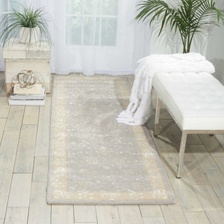 Nourison Symphony SYM09 Blue Mist Area Rug Room Image Feature