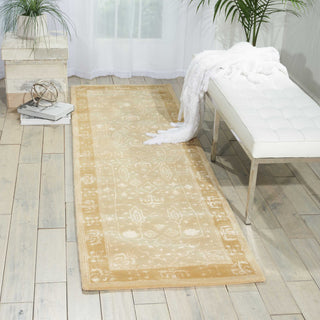 Nourison Symphony SYM09 Gold Oak Area Rug Room Image