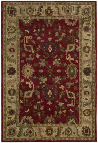 Nourison Tahoe TA08 Red Area Rug main image