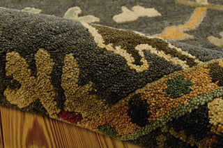 Nourison Tahoe TA09 Charcoal Area Rug Detail Image