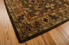 Nourison Tahoe TA10 Espresso Area Rug Corner Image