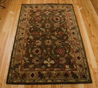 Nourison Tahoe TA10 Espresso Area Rug Main Image Feature