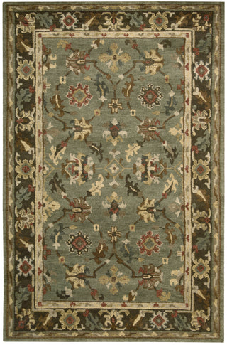 Nourison Tahoe TA10 Green Area Rug main image