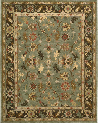 Nourison Tahoe TA10 Green Area Rug Main Image