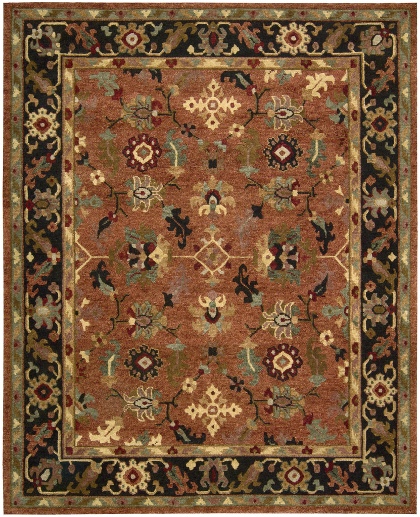 Nourison Tahoe TA12 Rust Area Rug main image