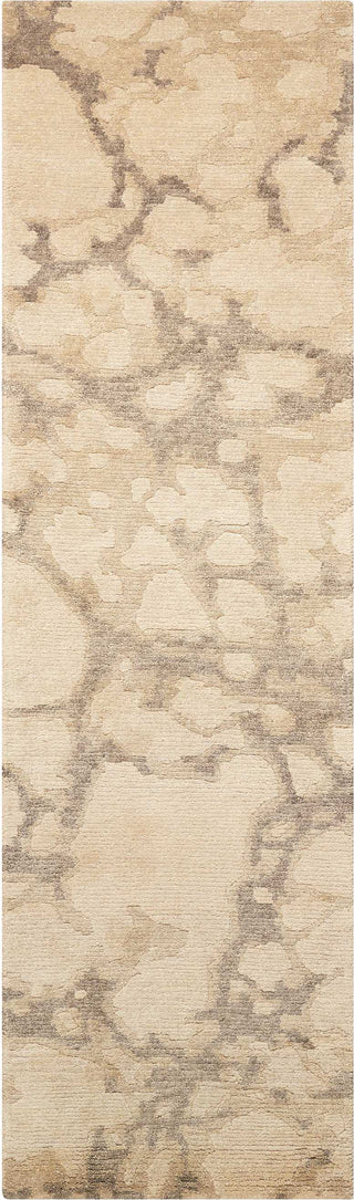 Nourison Tahoe Modern MTA01 Linen Grey Area Rug