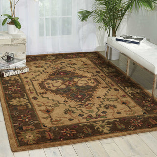 Nourison Tahoe TA01 Beige Area Rug Room Image