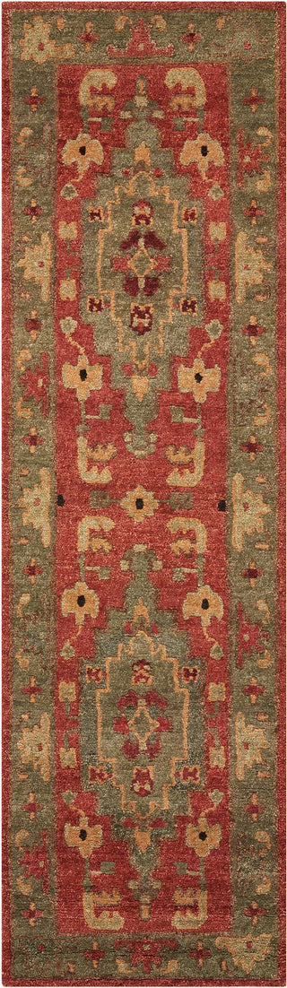 Nourison Tahoe TA01 Rust Area Rug