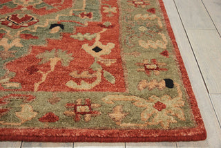 Nourison Tahoe TA01 Rust Area Rug Detail Image