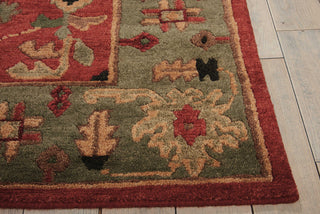 Nourison Tahoe TA01 Rust Area Rug Detail Image