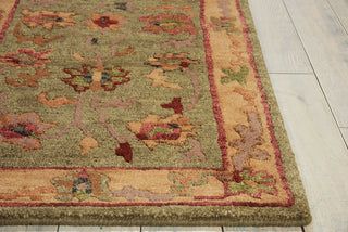 Nourison Tahoe TA03 Green Area Rug Detail Image