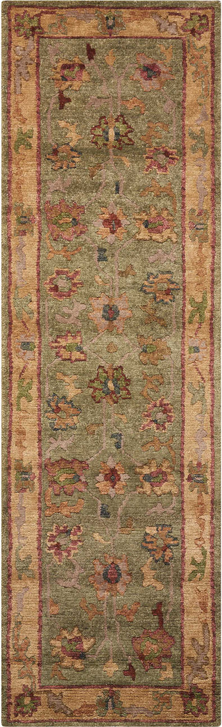 Nourison Tahoe TA03 Green Area Rug 2'3'' X 8' Runner