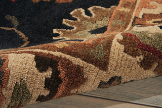 Nourison Tahoe TA08 Black Area Rug Detail Image