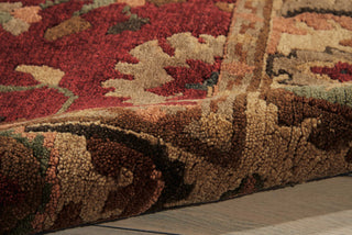 Nourison Tahoe TA08 Red Area Rug Detail Image