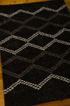 Nourison Tangier TAN01 Black Area Rug 5' X 7' Floor Shot