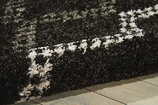 Nourison Tangier TAN01 Black Area Rug Detail Image