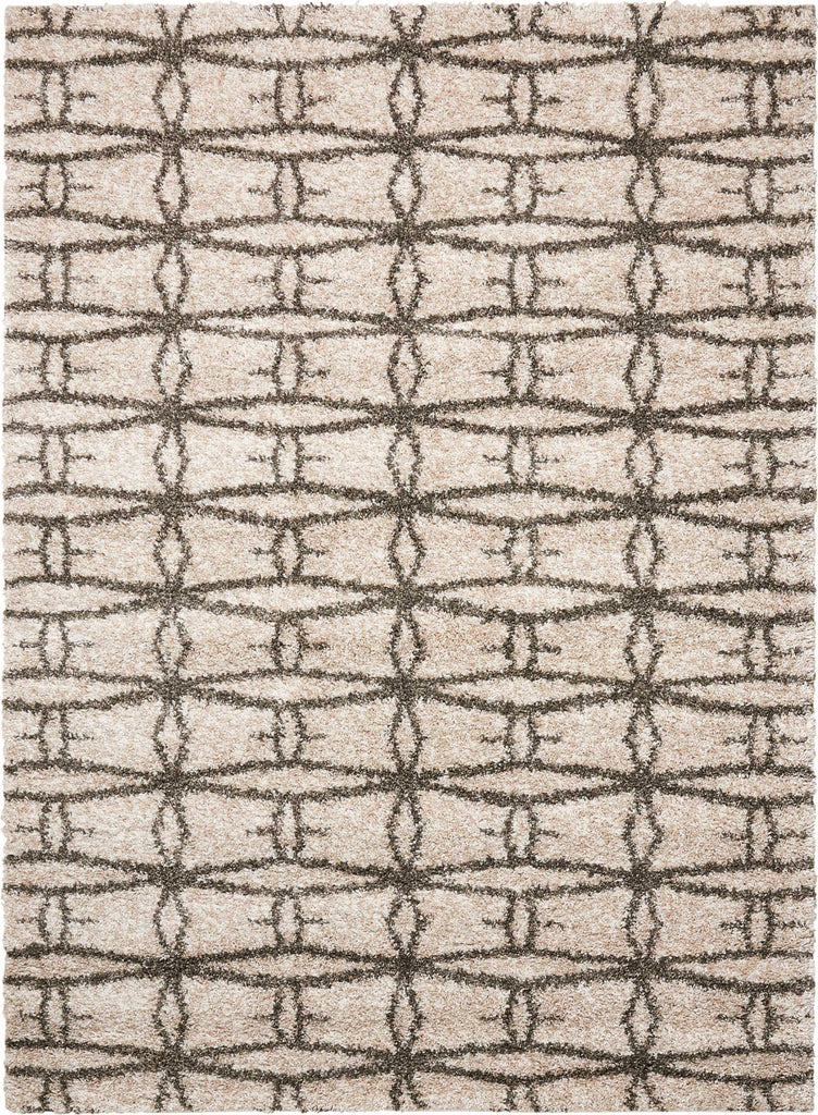 Nourison Tangier TAN02 Cream Area Rug 5' X 7'