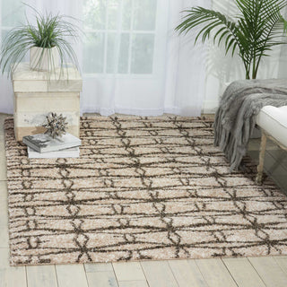 Nourison Tangier TAN02 Cream Area Rug Room Image Feature