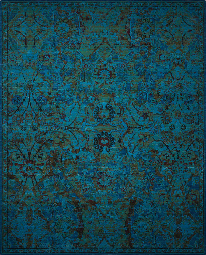 Nourison Timeless TML02 Peacock Area Rug