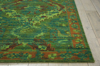 Nourison Timeless TML10 Seaglass Area Rug Detail Image