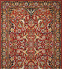 Nourison Timeless TML15 Red Area Rug