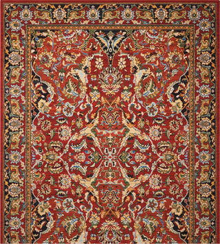 Nourison Timeless TML15 Red Area Rug