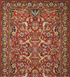 Nourison Timeless TML15 Red Area Rug 5'6'' X 8'