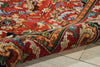 Nourison Timeless TML15 Red Area Rug Detail Image