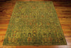 Nourison Timeless TML11 Green Gold Area Rug Main Image
