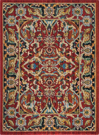 Nourison Timeless TML15 Red Area Rug 2'3'' X 3'