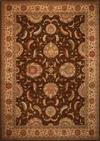 Nourison Living Treasures LI04 Brown Area Rug 9'9'' X 13'9''