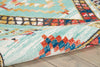 Tribal Decor TRL02 Aqua Area Rug by Nourison Detail Image