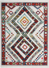 Tribal Decor TRL02 White Area Rug by Nourison 7'10'' X 10'9''