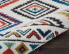 Tribal Decor TRL06 White Area Rug by Nourison Detail Image