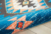 Tribal Decor TRL07 Blue Area Rug by Nourison Detail Image